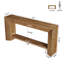Console en bois massif 63 "