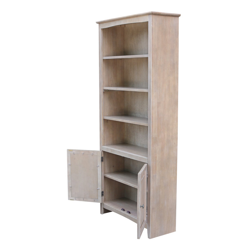 Bibliothèque standard DUFREEN, Taupe-gris délavé, (6 tablettes) H 72 po x l 32 po x P 12 po