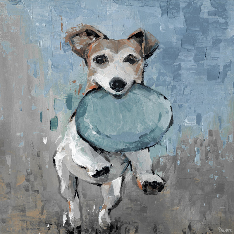 Parvez Taj - Wrapped Canvas Painting, 20 cm H x 20 cm W x 4 cm D