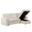 Canapé-lit modulaire avec sacs de rangement et 2 porte-gobelets Upholstery