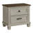 Clayton Panel Bedroom Set In Medium Brown And Washed Stone-102834165-128961595