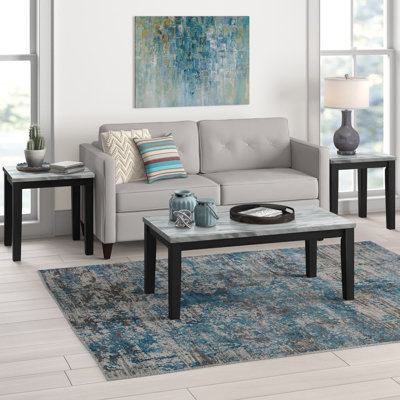 Collene 3 Piece Coffee Table Set