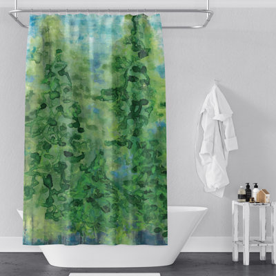 Shower Curtain Blue/Green
