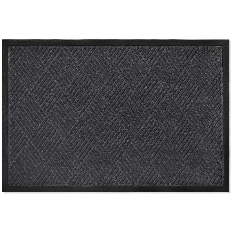 Paillasson Zoeey, Noir, L 36 po x L 60 po