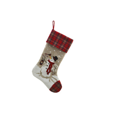 Chaussette de Noël Nyora Snowman
