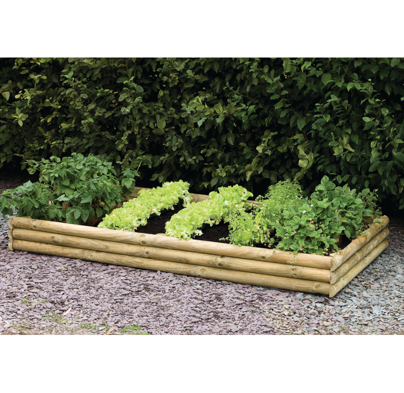 Handmade Wood Raised Garden Bed