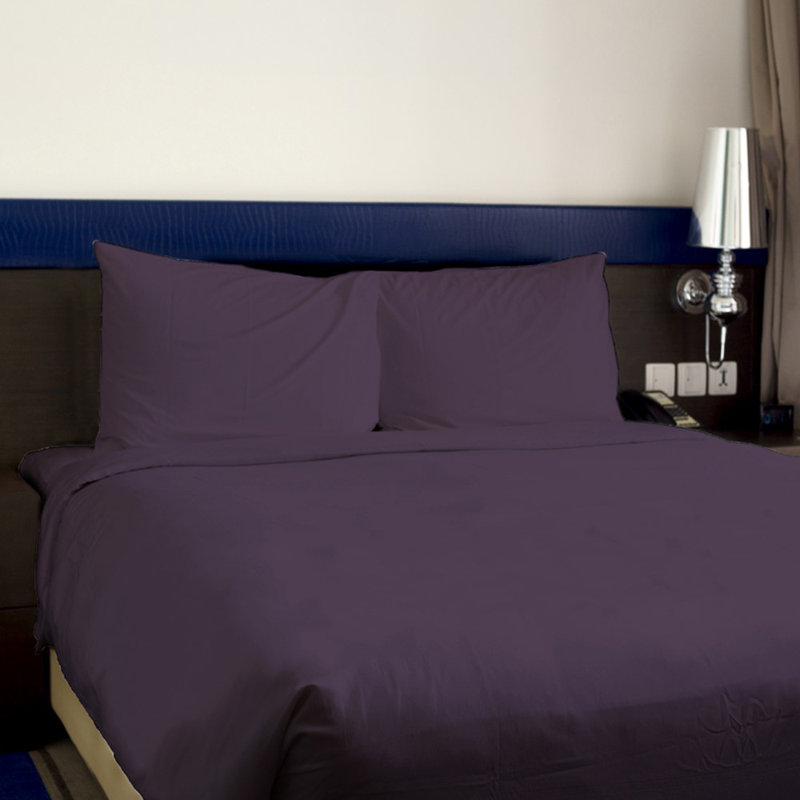 Ensemble de draps Series, Double, Aubergine