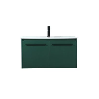  Ensemble de meuble-lavabo simple 36 po