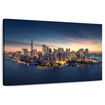 Sireci Manhattan Harbor Sunset