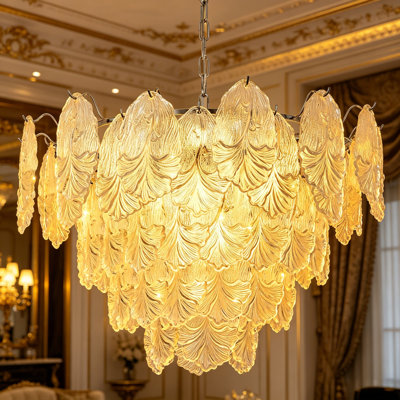 Lustre gradué à 12 lumières Mesziah