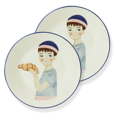 Pizani Handpainted Emma Plate
