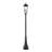 Gannon 3 Light Outdoor Post Mounted Fixture in Black