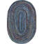 Tapis saphir tressé à la main Munford-40282408