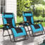 Chaise rembourrée inclinable zéro gravité avec coussin-61786436