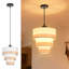3 - Light Stainless Steel Caged Pendant