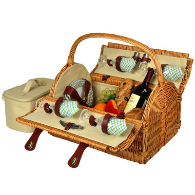 Panier de pique-nique Yorkshire pour quatre