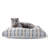 Landess Striped Polyester Pet Bed