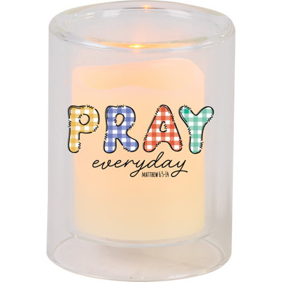 Candleholder Votive Pray Everyday