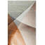 Tapis géométrique gris / orange Tontogany-960453408