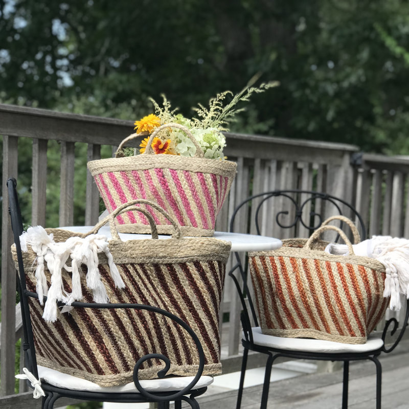Rosecliff Heights Wicker Decorative Basket