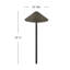 Springfield Low Voltage Aluminum Pathway Light-323238998