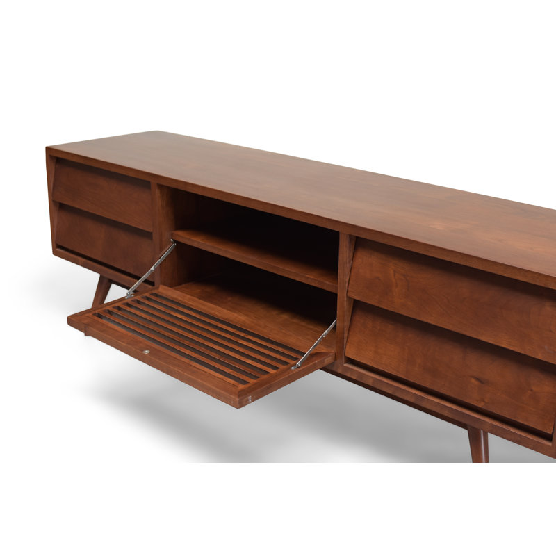 Virgo Solid Wood TV Stand for TVs up to 78" - AllModern