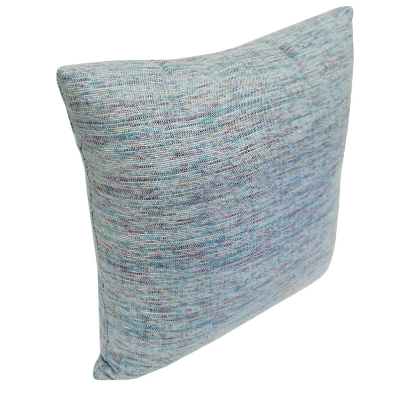 Abstract Silk Reversible Throw Pillow
