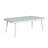 Mariano Steel Loveseat And Table, Off White+Grey-1706147145-1706147144