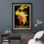 «Vintage Asti Cinzano Wine», affiche, publicité rétro italienne, impression sur toile encadrée, impression sur toile-123387356-123387353