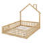 Lit plateforme avec garde-corps Wood House-475240714