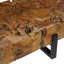 Table basse de salon en bois de teck Martiros