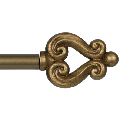 Tringle à rideaux simple Haith