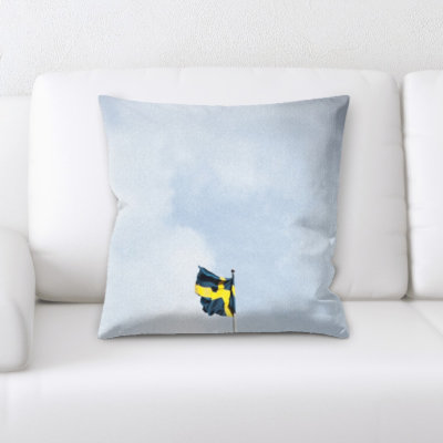 Microsuede Throw Pillow