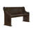 Heneretta Solid and Manufactured Wood High Back Bench-126537672
