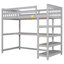 Lit mezzanine simple avec tablettes de rangement-738027889-738027888