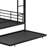 Metal Bunk Bed With Trundle-1069076563