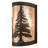 Cassian Steel Flush Mounted Sconce-382796432