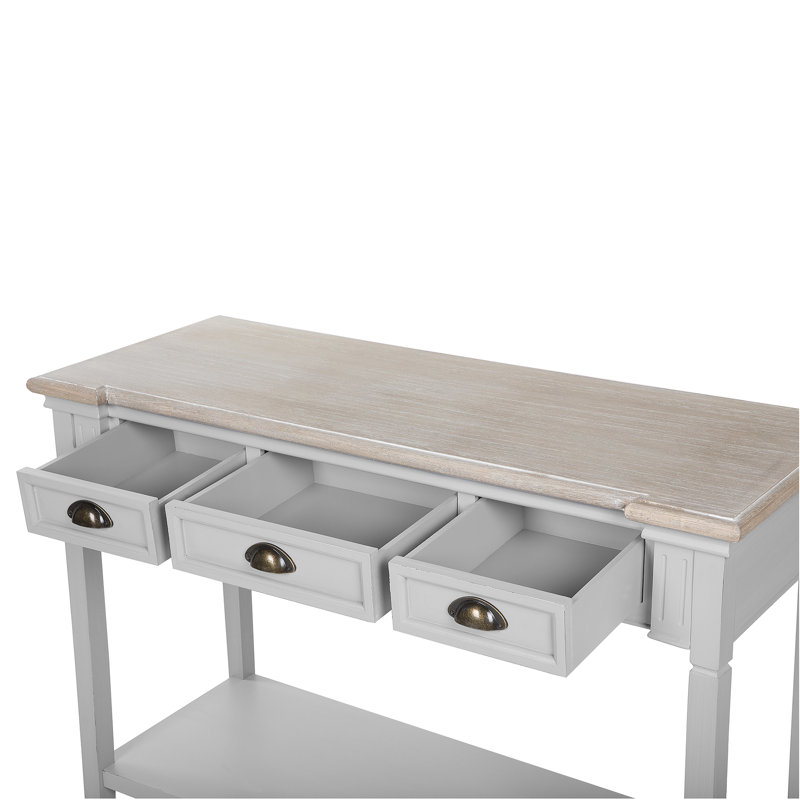 Olive 112cm Console Table, Grey