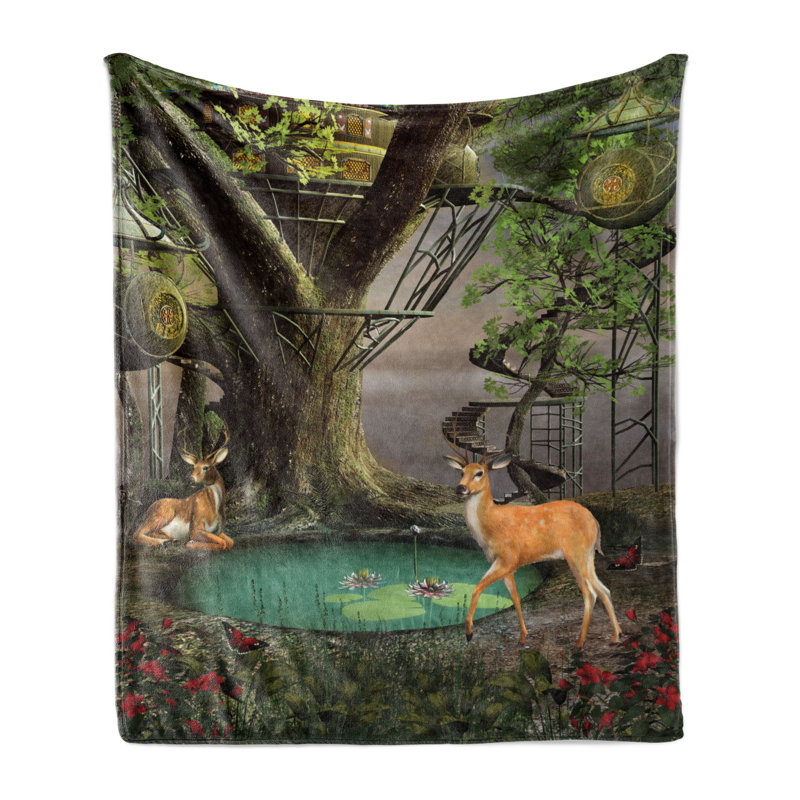 Hand Woven Throw Blanket, 60" x 80"