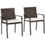 Chaise de patio avec coussin Ruslana