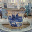 Jardinière ovale en porcelaine avec bronze Collection Ormolu Azure Village