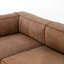 Canapé modulaire en cuir Strom 120 po-789368317-712954751