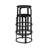 Solid Wood Counter Stool with Steel Frame-180802096