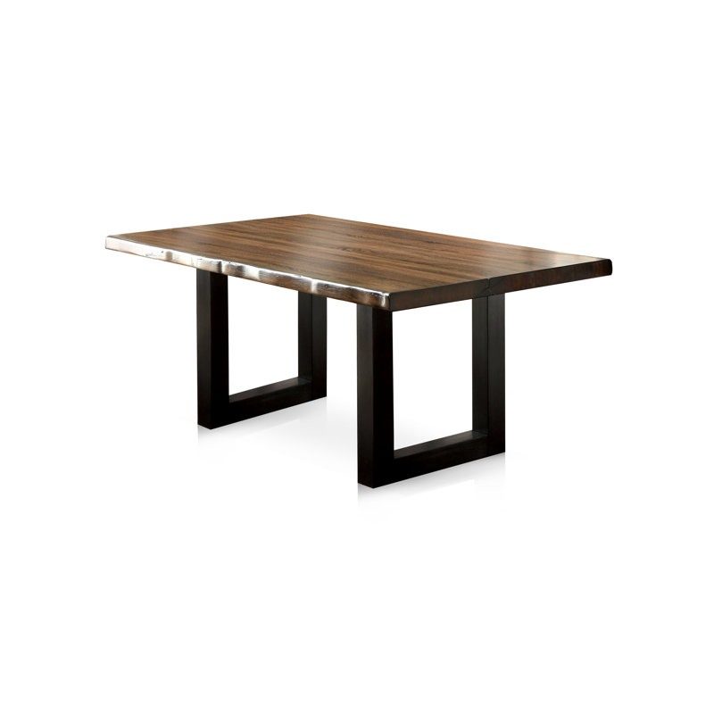 Table de salle à manger à piédestal 72 po