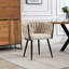 Polyester Upholstered Metal Upholstered Back Accent-636635821
