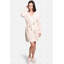 Motif léopard luxueux, robe douce avec poches avant - rose-636718462