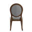 Chaise d'appoint rembourrée en lin Hildemar-1335091151-1248836147