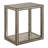 Robinson Mirrored Glass Top End Table