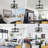 20" 7-Blade Crystal Ceiling Fan With Light And Remote Control, Modern Reversible DC Motor Fandelier Bedroom Ceiling Fan