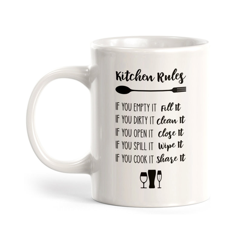 Coffee Mug, 11 oz., Ceramic